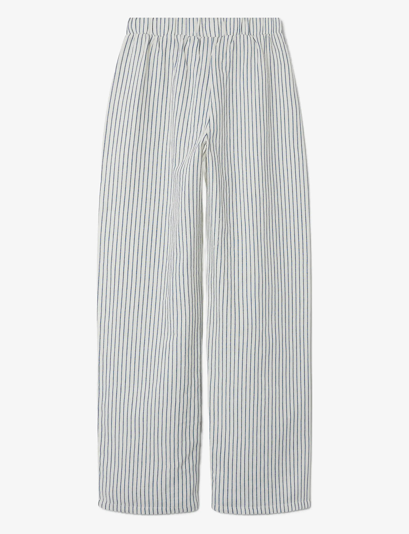 LMTD - NLFKAJA STRAIGHT PANT - sügisesed riided - white alyssum - 1