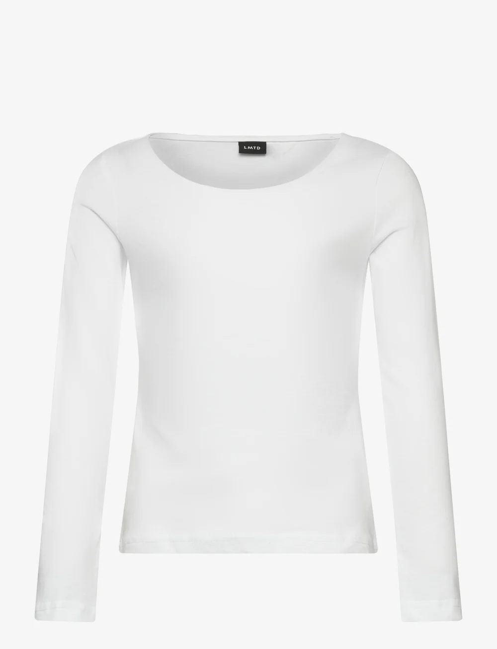 LMTD - NLFNOVE LS DEEP O-NECK SHORT TOP NOOS - langärmelig - bright white - 1