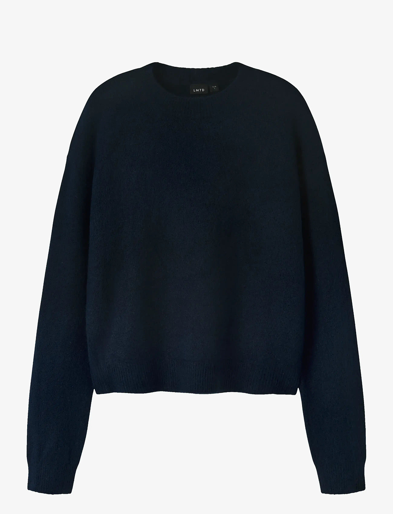 LMTD - NLFLODET LS SHORT KNIT NOOS - stickade tröjor - dark sapphire - 0