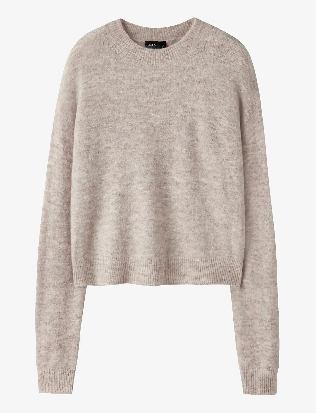 LMTD - NLFLODET LS SHORT KNIT NOOS - trøjer - peyote - 0