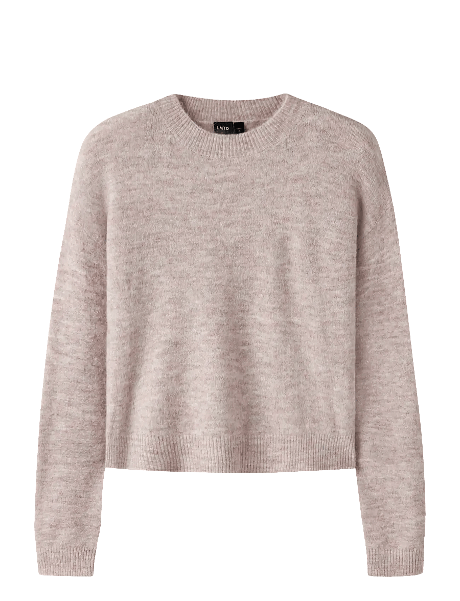 LMTD - NLFLODET LS SHORT KNIT NOOS - pullover - peyote - 0