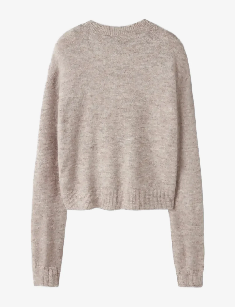 LMTD - NLFLODET LS SHORT KNIT NOOS - pullover - peyote - 1