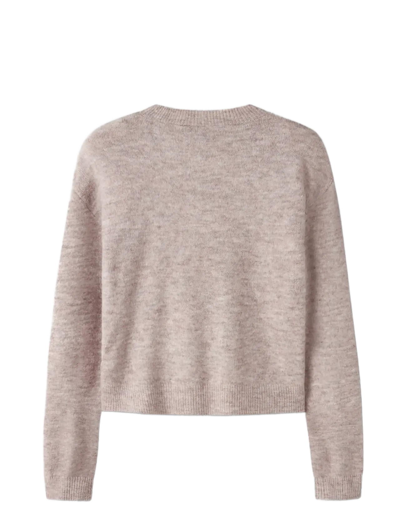 LMTD - NLFLODET LS SHORT KNIT NOOS - pullover - peyote - 1