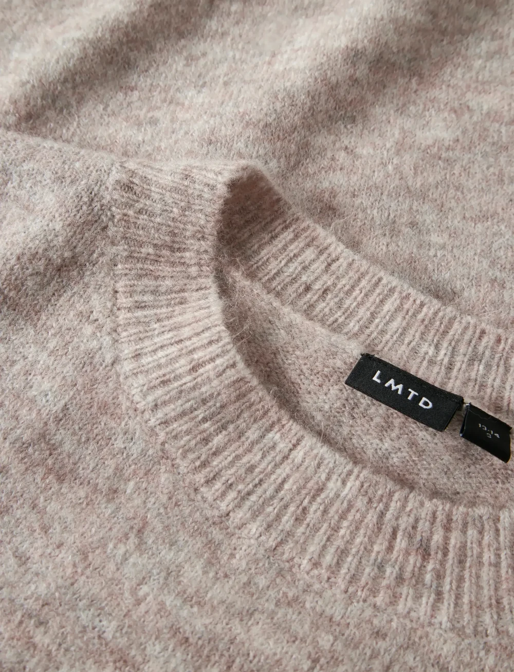 LMTD - NLFLODET LS SHORT KNIT NOOS - pullover - peyote - 4