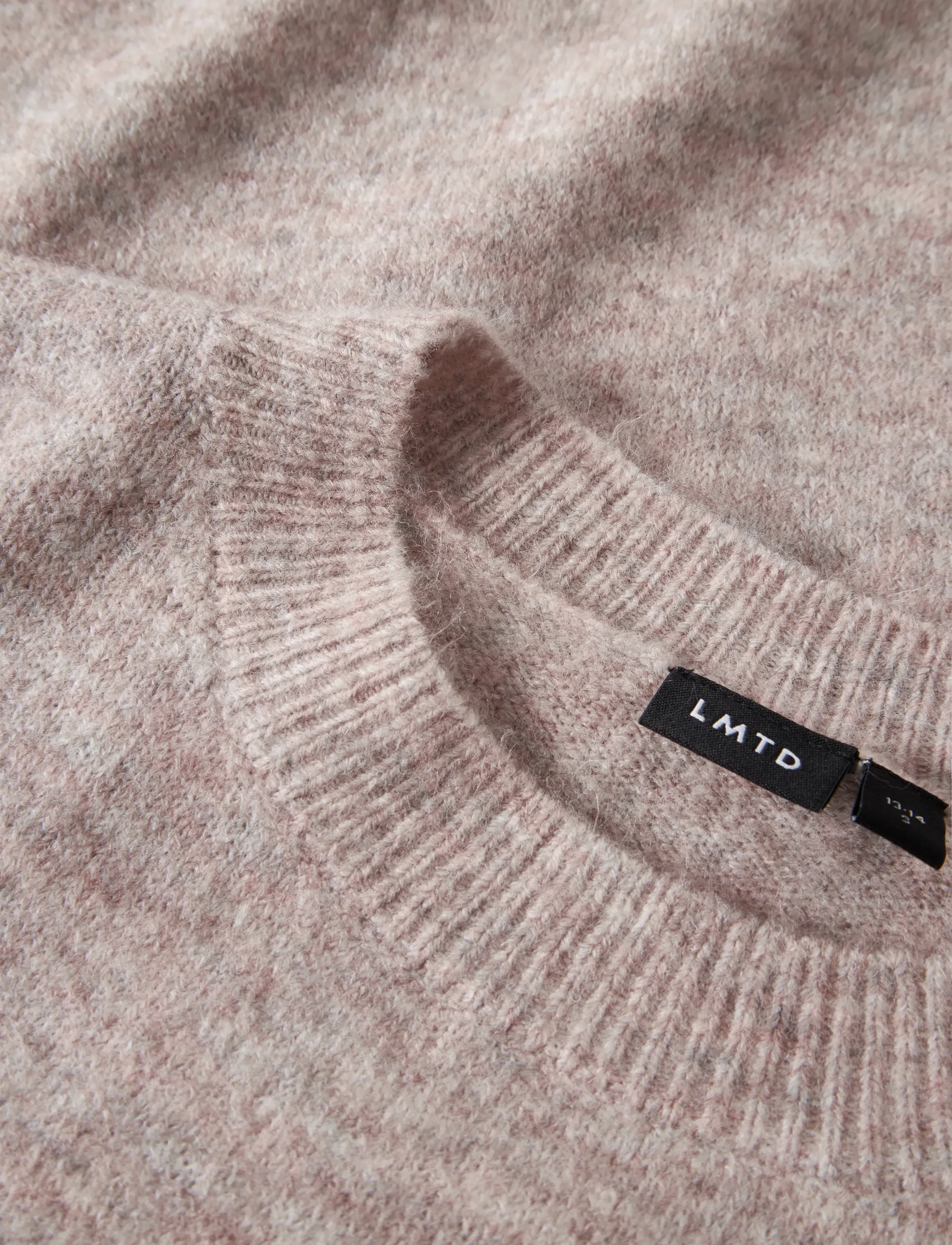LMTD - NLFLODET LS SHORT KNIT NOOS - pullover - peyote - 4