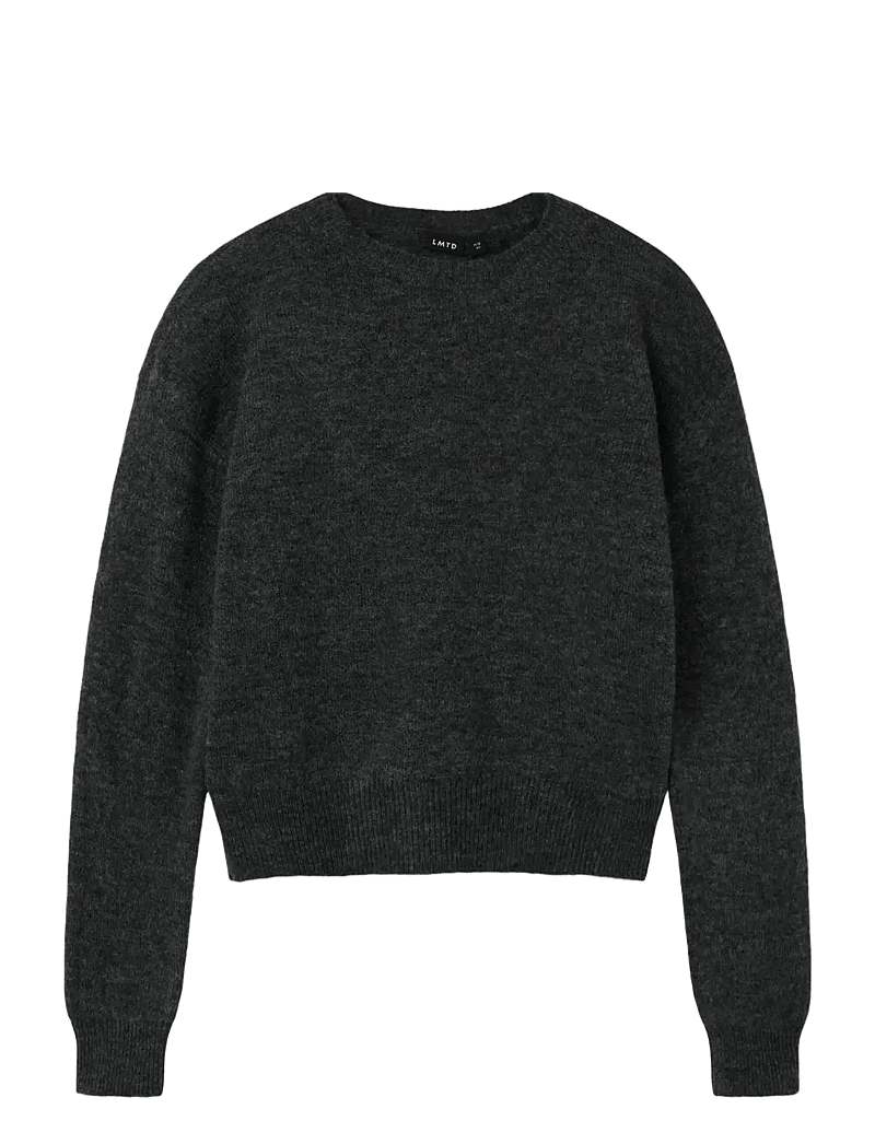 LMTD - NLFLODET LS SHORT KNIT NOOS - džemprid - raven - 1
