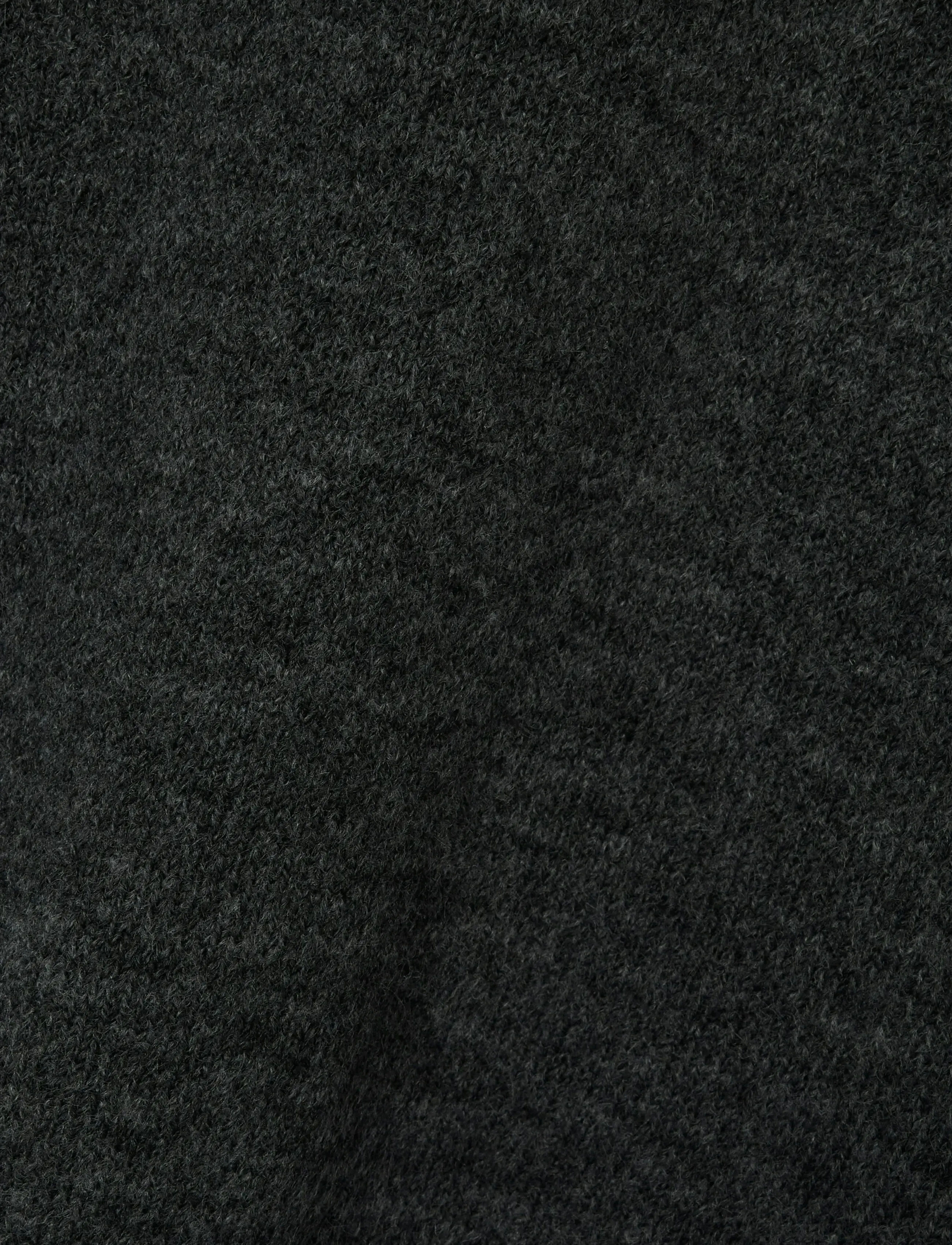 LMTD - NLFLODET LS SHORT KNIT NOOS - jumpers - raven - 4