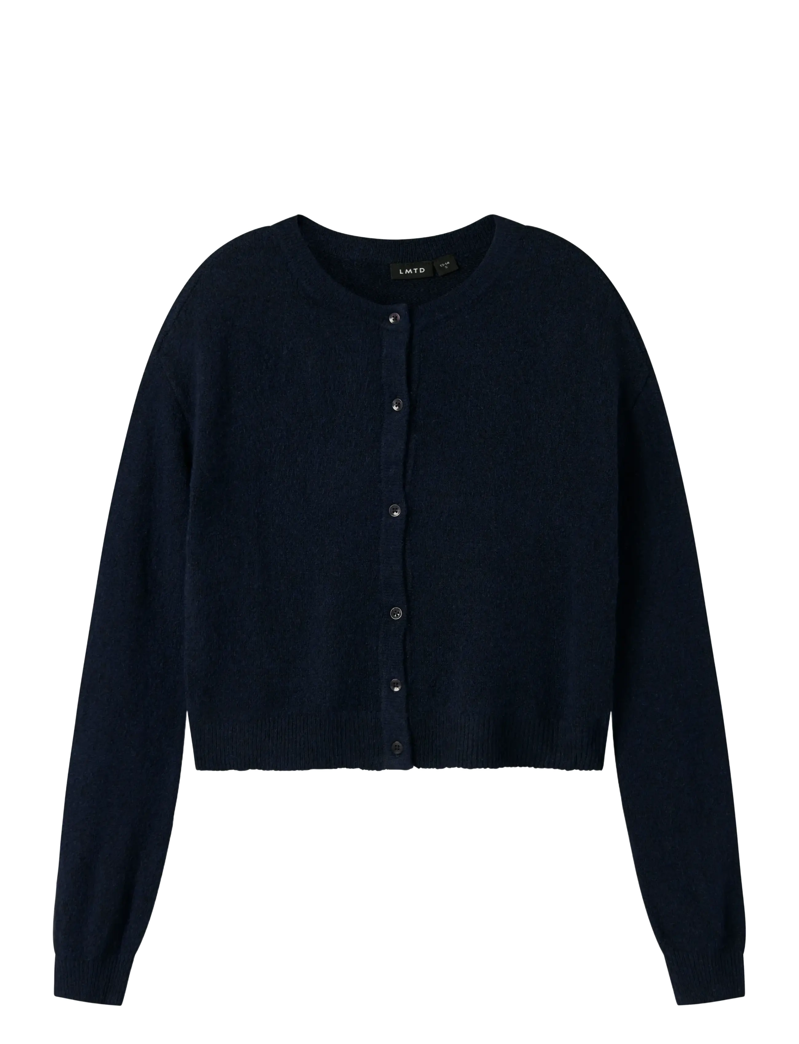 LMTD NLFLODET LS SHORT KNIT CARDIGAN NOOS - LMTD - DARK SAPPHIRE / navy