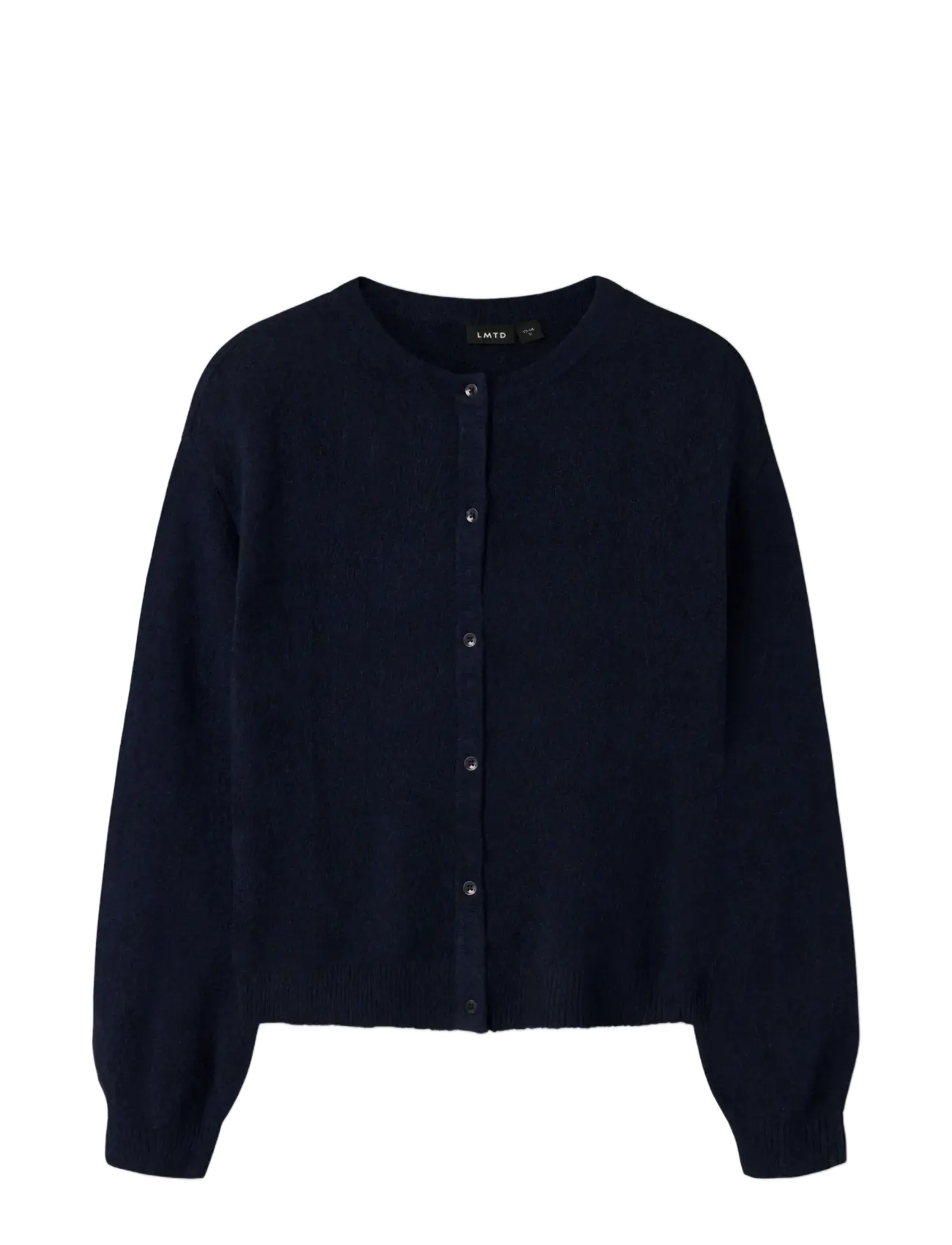 LMTD - NLFLODET LS SHORT KNIT CARDIGAN NOOS - cardigans - dark sapphire - 2