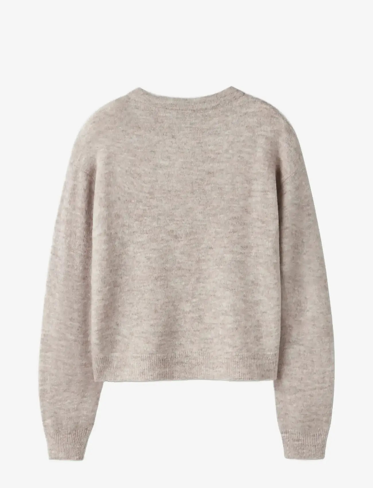 LMTD - NLFLODET LS SHORT KNIT CARDIGAN NOOS - cardigans - peyote - 1