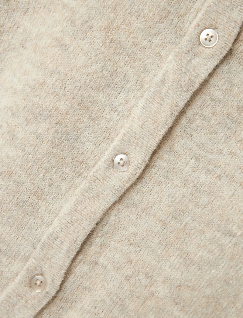 LMTD - NLFLODET LS SHORT KNIT CARDIGAN NOOS - cardigans - peyote - 3