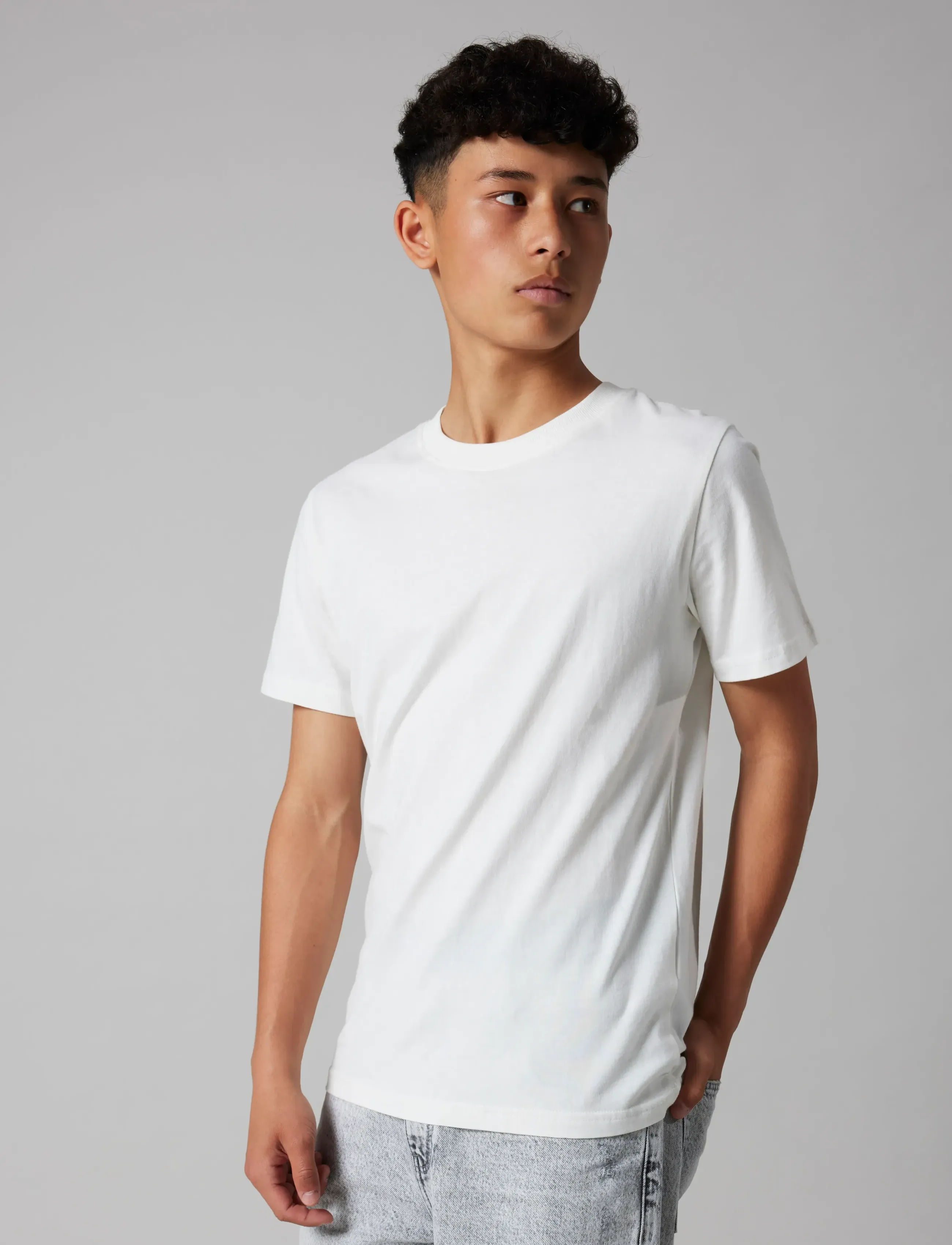 LMTD - NLNFAGEN SS L TOP NOOS - stutterma bolir - bright white - 3