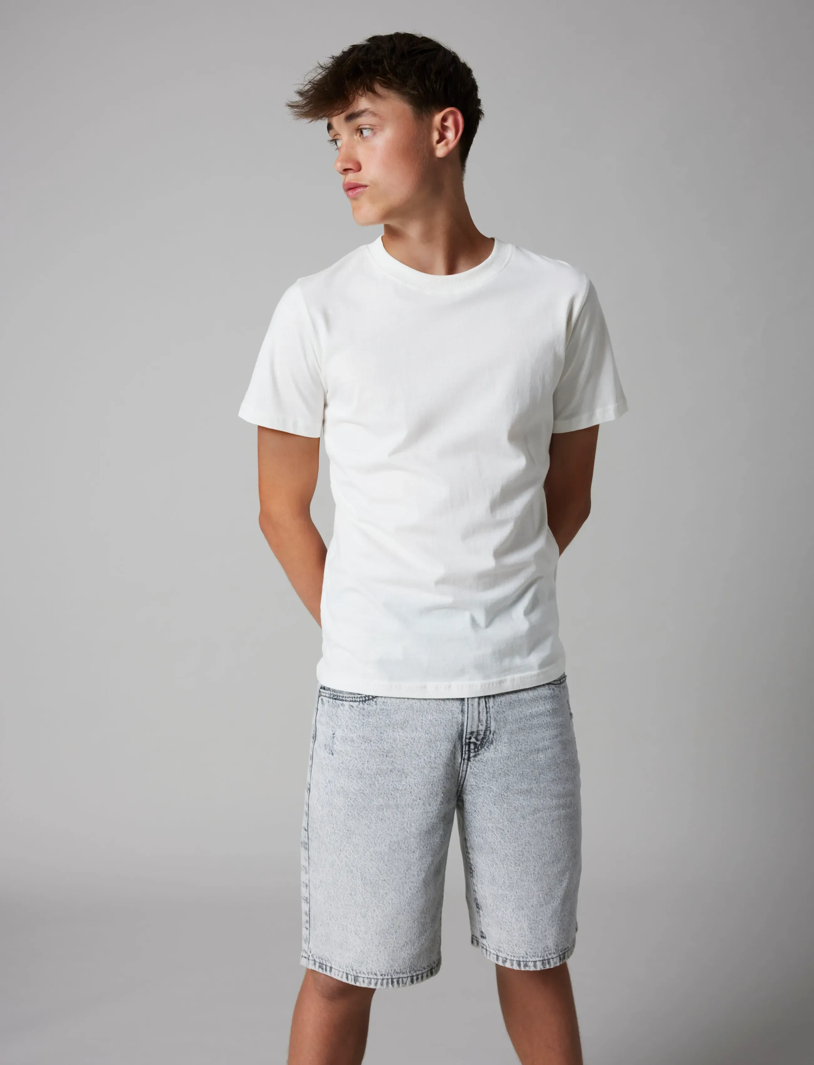 LMTD - NLNFAGEN SS L TOP NOOS - stutterma bolir - bright white - 4