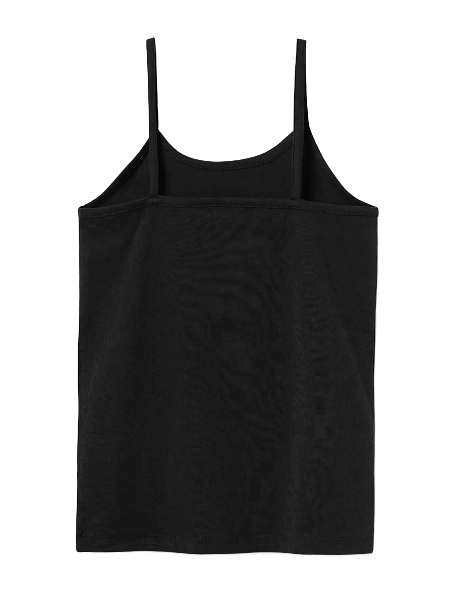 LMTD - NLFNOVE STRAP SHORT S TOP 2P NOOS - black - 1