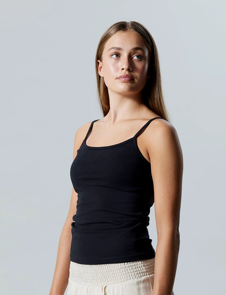 LMTD - NLFNOVE STRAP SHORT S TOP 2P NOOS - black - 4
