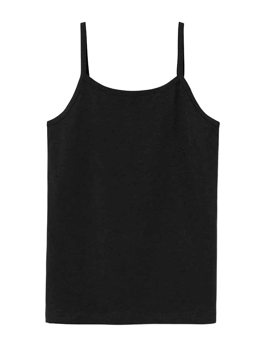 LMTD - NLFNOVE STRAP SHORT S TOP 2P NOOS - black - 2
