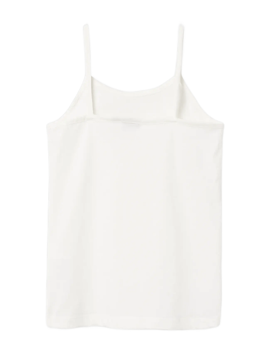 LMTD - NLFNOVE STRAP SHORT S TOP 2P NOOS - white alyssum - 1