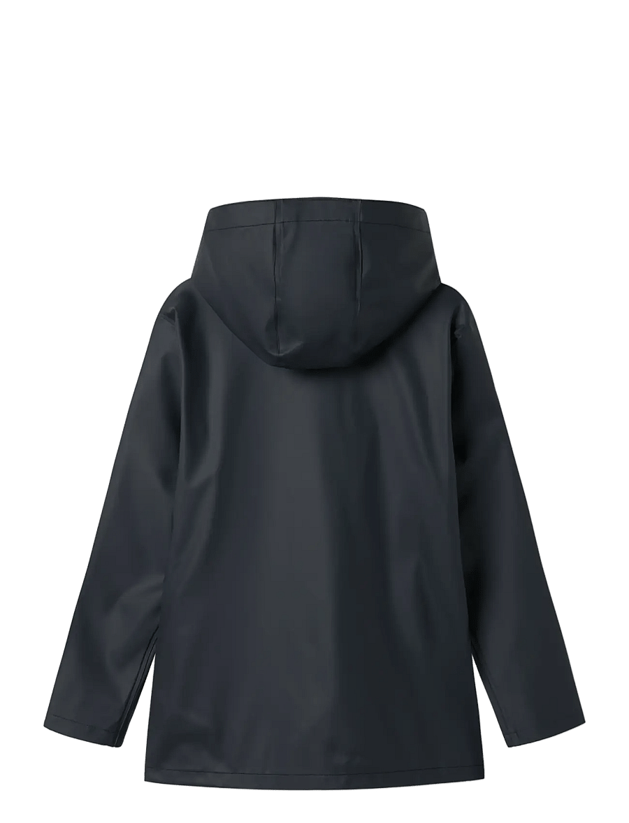 LMTD - NLNDRY10 LONG RAIN JACKET FO - regnjakker - dark sapphire - 1