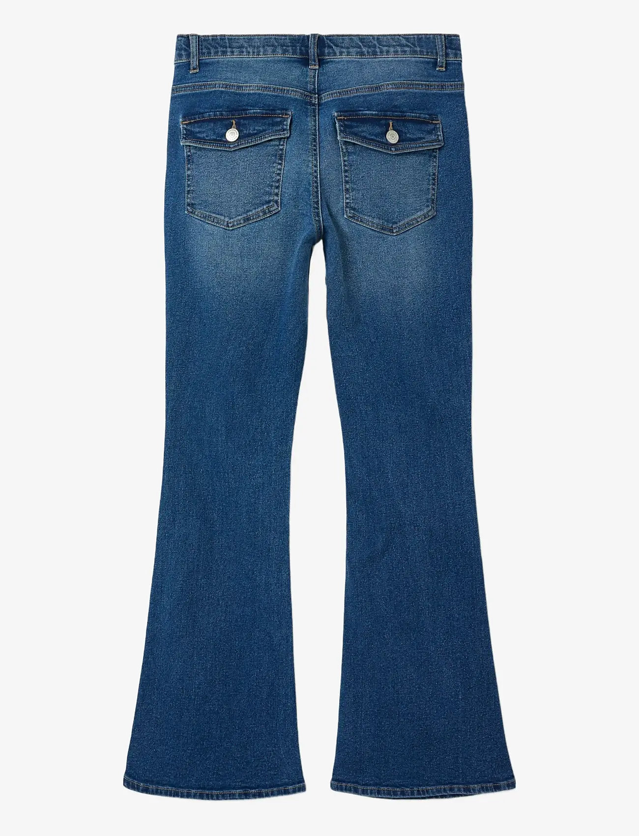 LMTD - NLFTARIANNE DNM NW POCKET BOOTCUT PANT - medium blue denim - 1