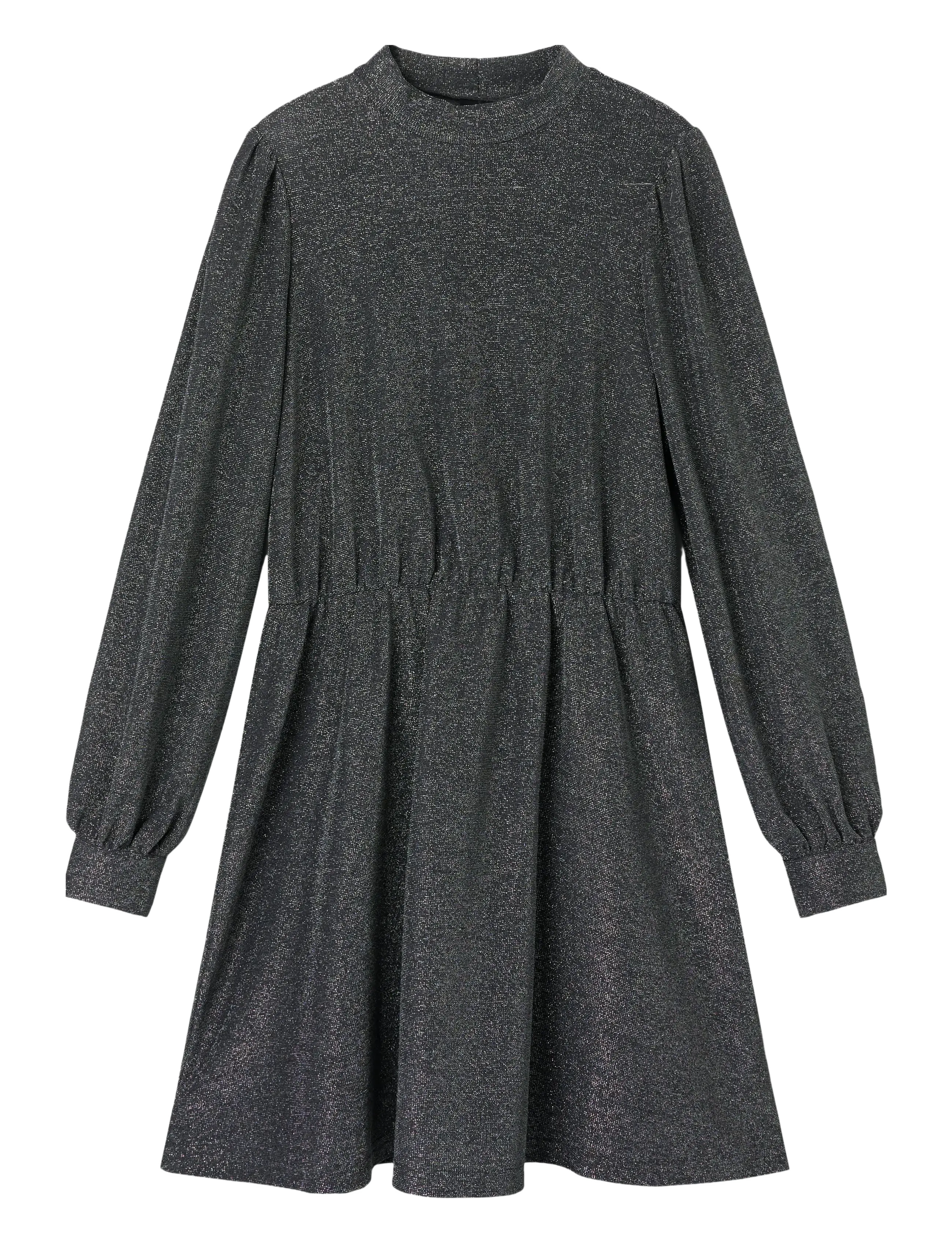 LMTD NLFRUINA LS DRESS - Tøj - MAGNET / grey
