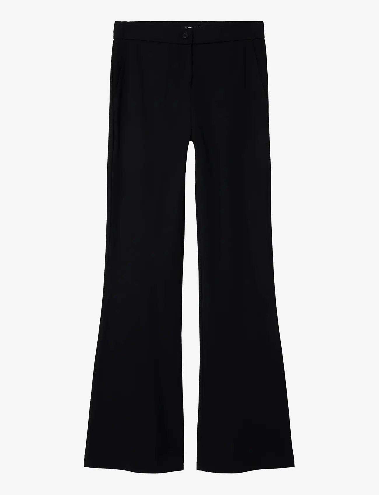 LMTD - NLFRETTE NW BOOTCUT PANT NOOS - dressipüksid - black - 0