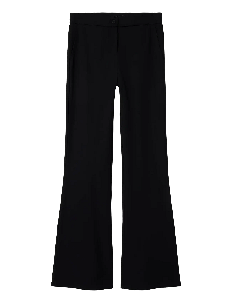 LMTD - NLFRETTE NW BOOTCUT PANT NOOS - dressipüksid - black - 0