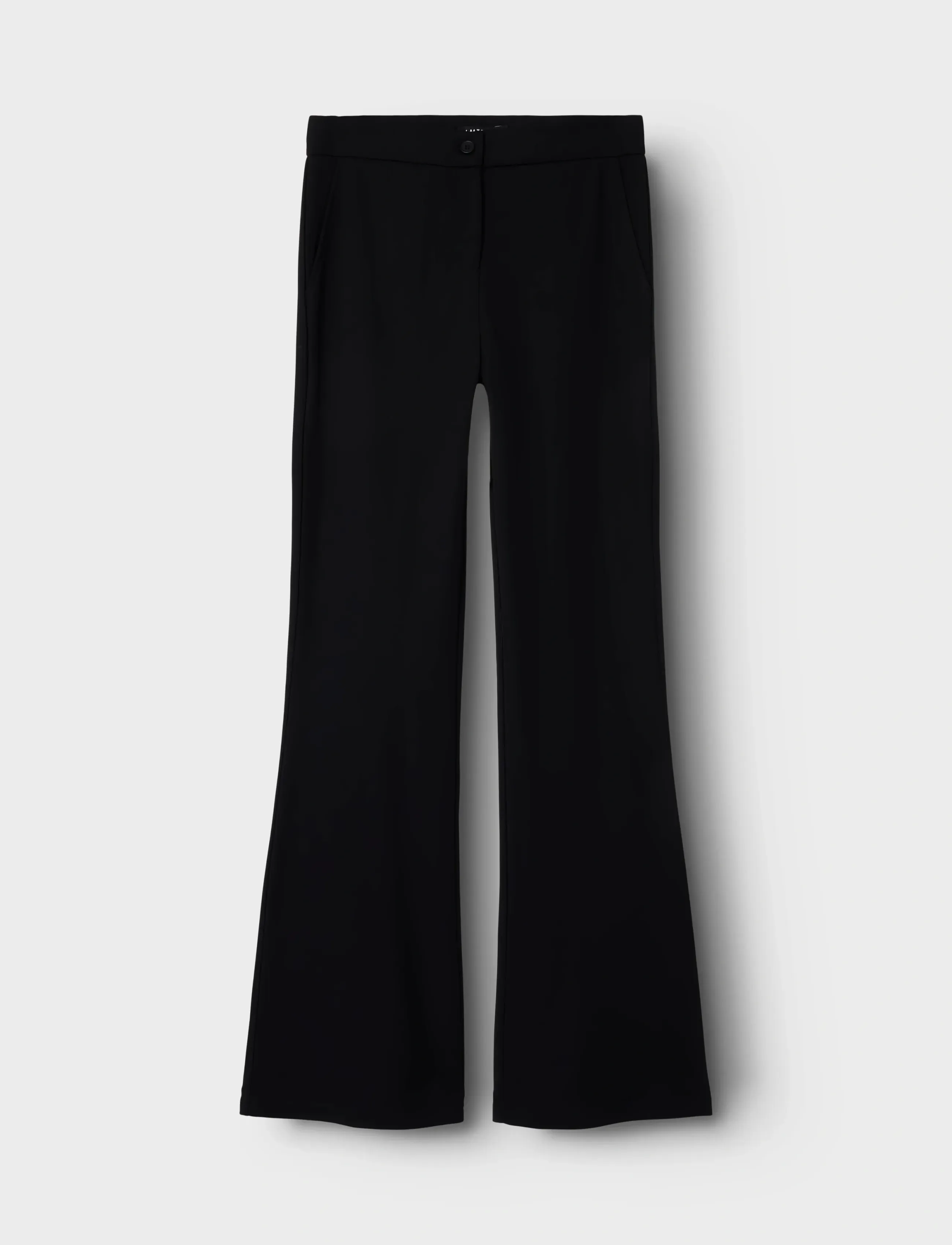 LMTD - NLFRETTE NW BOOTCUT PANT NOOS - madalaimad hinnad - black - 2