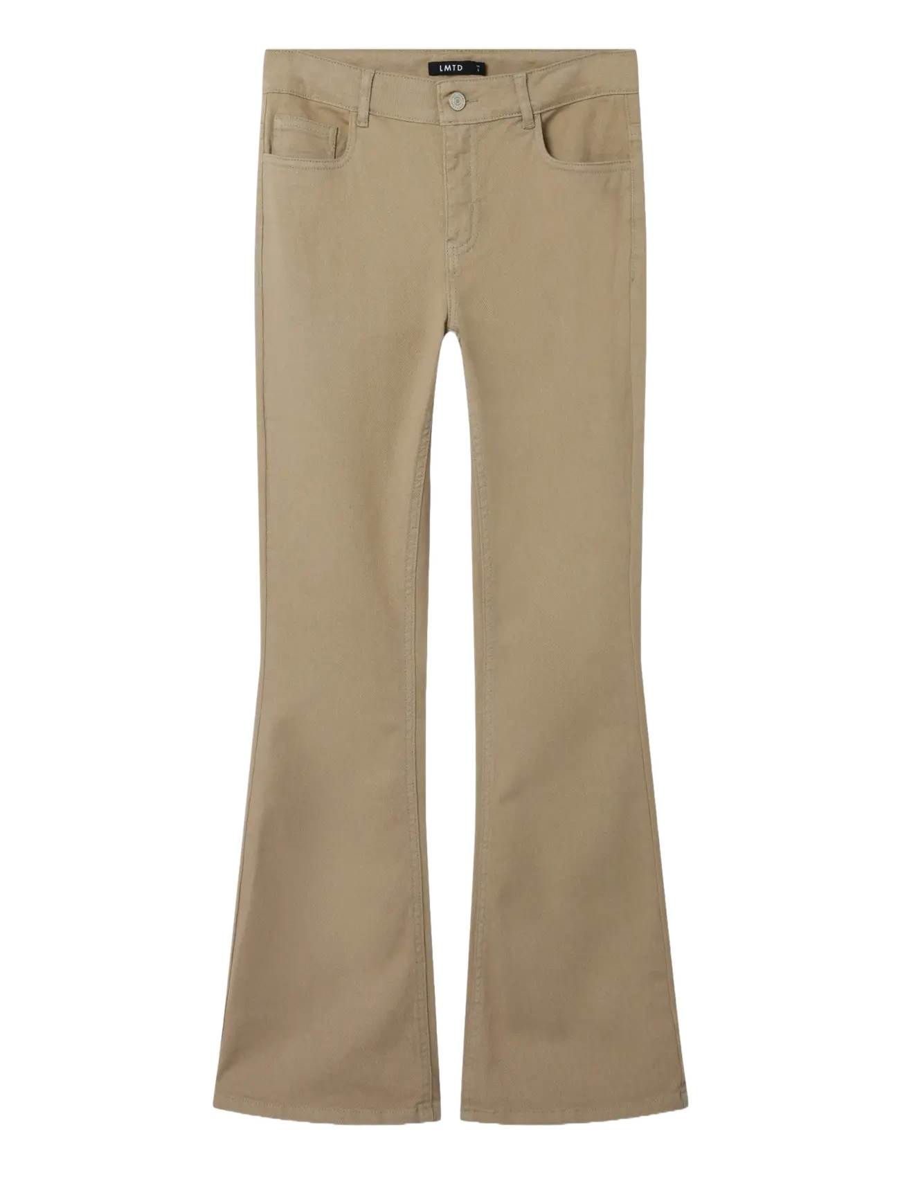 LMTD NLFMAZZA TWI NW BOOTCUT PANT - LMTD - CHINCHILLA / beige
