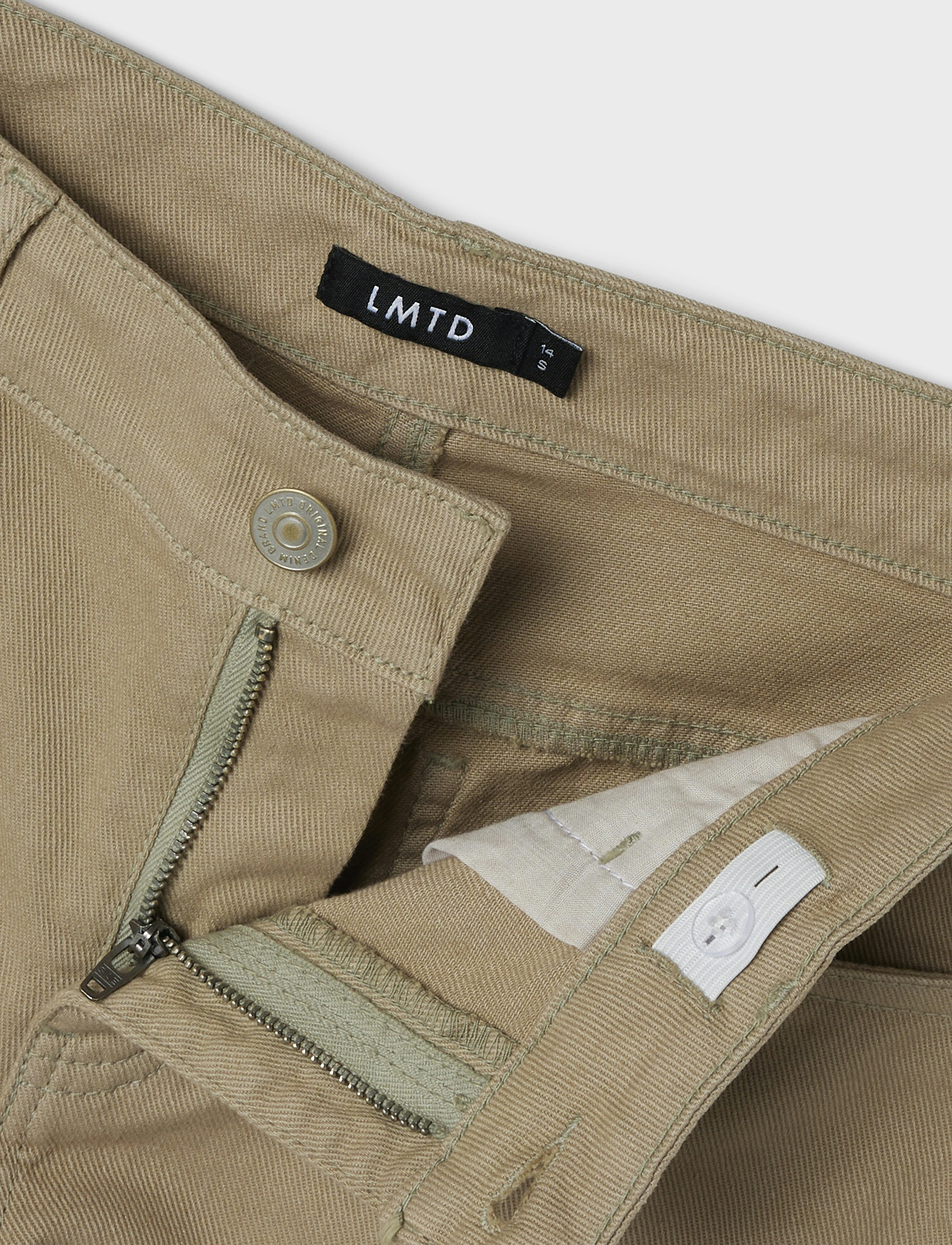 LMTD - NLFMAZZA TWI NW BOOTCUT PANT - bootcut jeans - chinchilla - 3
