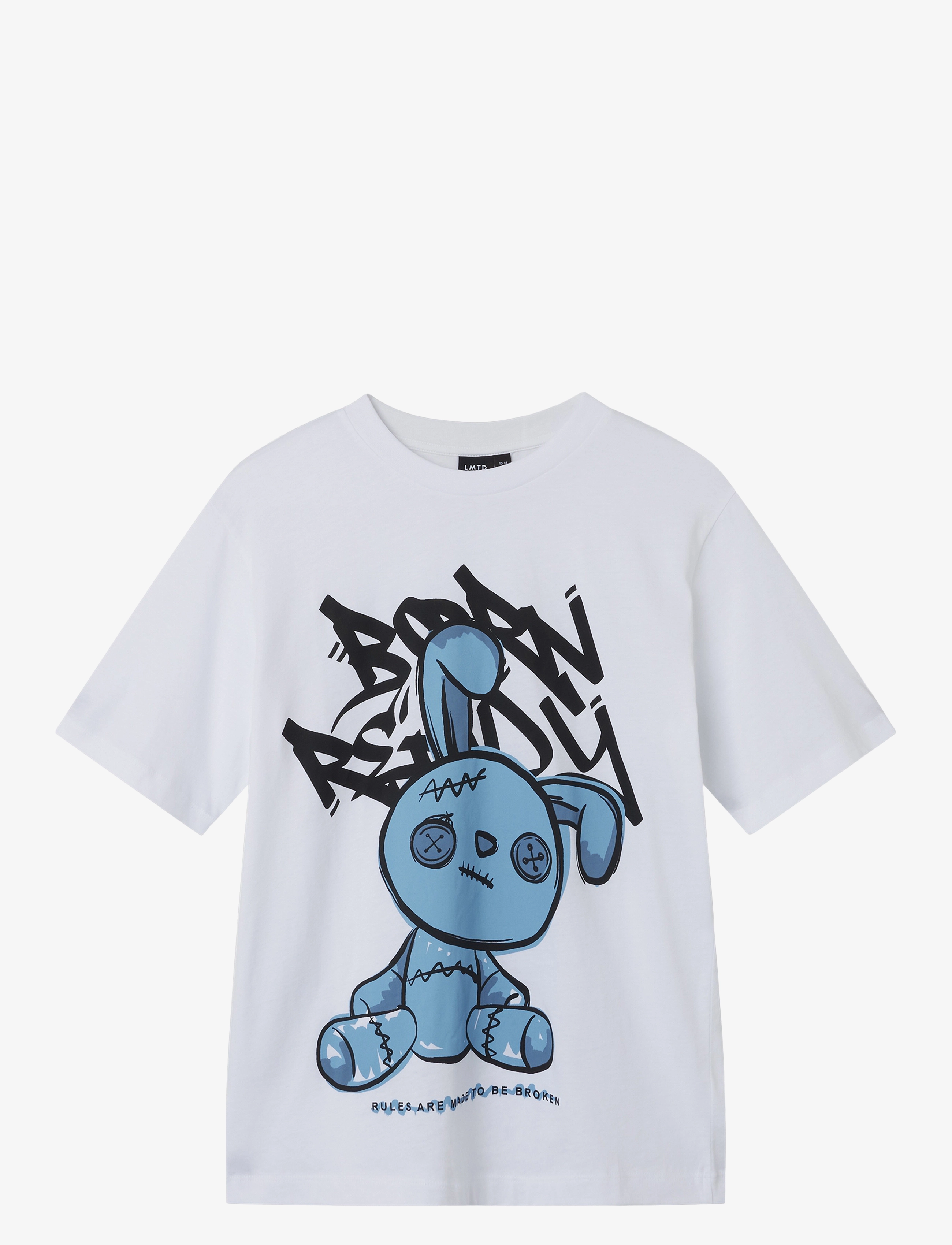 NLNRABBITI SS L TOP - BRIGHT WHITE