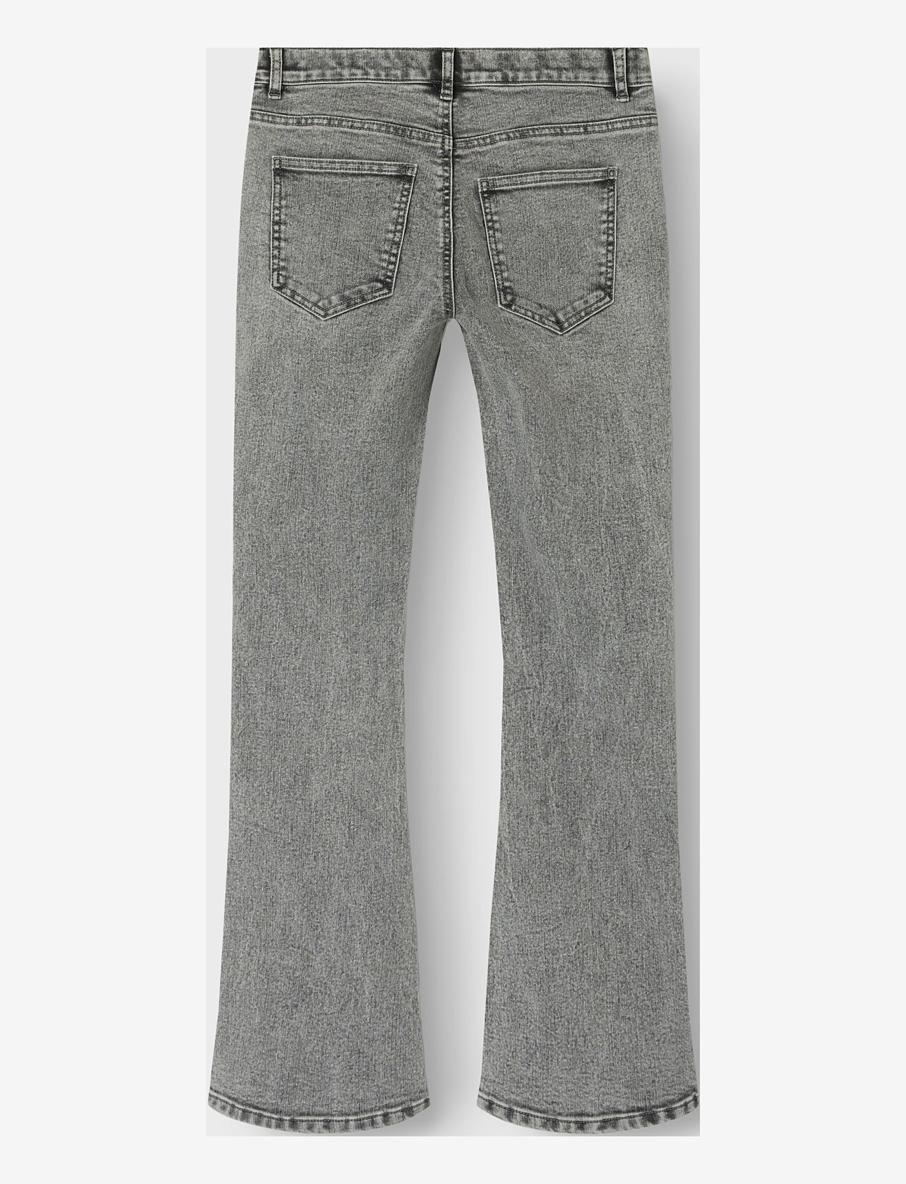 LMTD - NLFTIANNA DNM LW BOOTCUT PANT NOOS - hosen mit weitem bein - light grey denim - 1