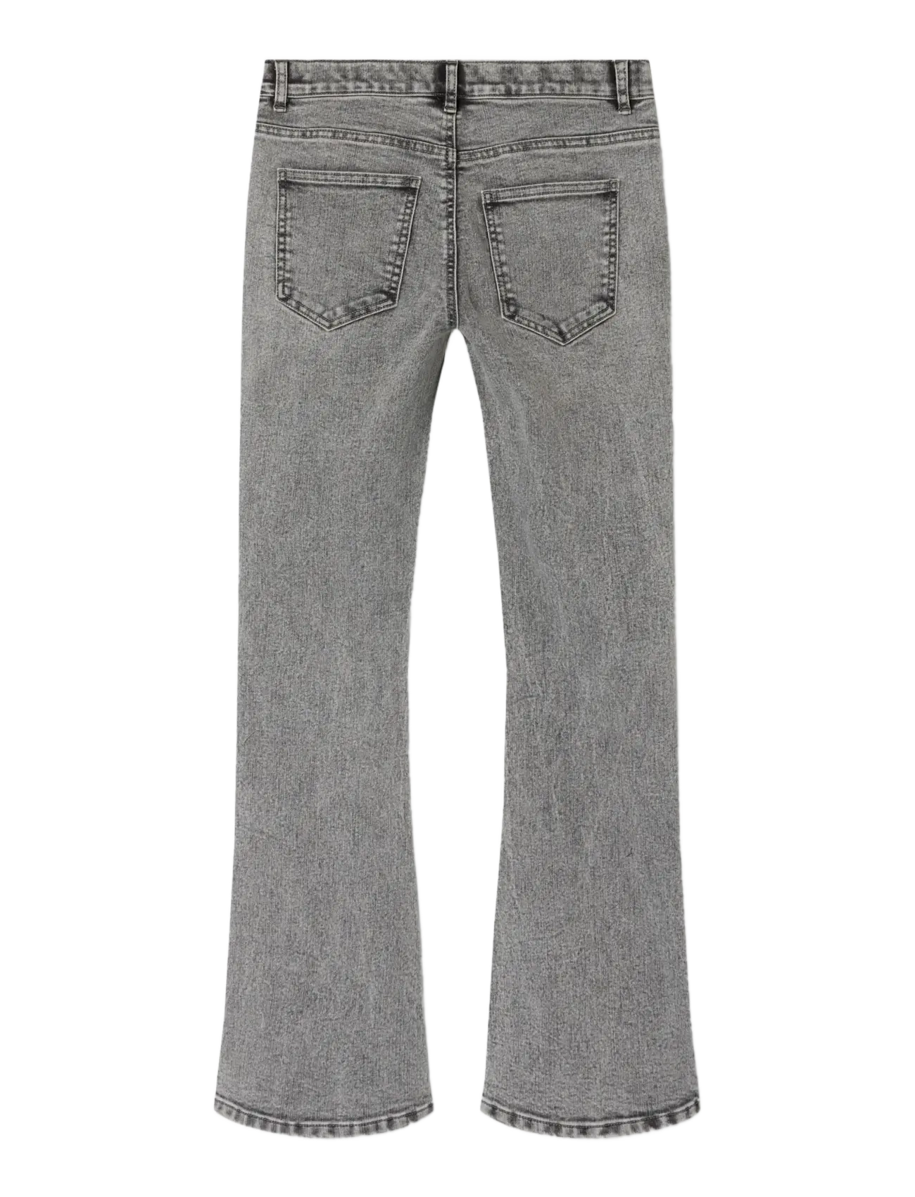 LMTD - NLFTIANNA DNM LW BOOTCUT PANT NOOS - wide leg jeans - light grey denim - 1