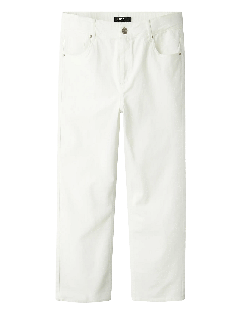 LMTD - NLMTAZZA TWI DAD STRAIGHT PANT NOOS - regular jeans - bright white - 0