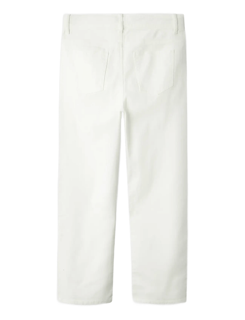 LMTD - NLMTAZZA TWI DAD STRAIGHT PANT NOOS - regular jeans - bright white - 1