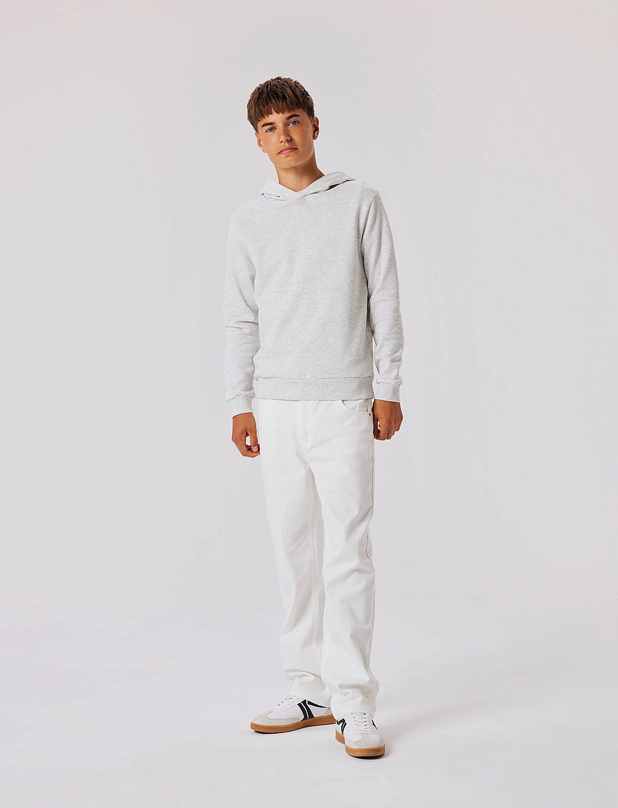 LMTD - NLMTAZZA TWI DAD STRAIGHT PANT NOOS - regular jeans - bright white - 3