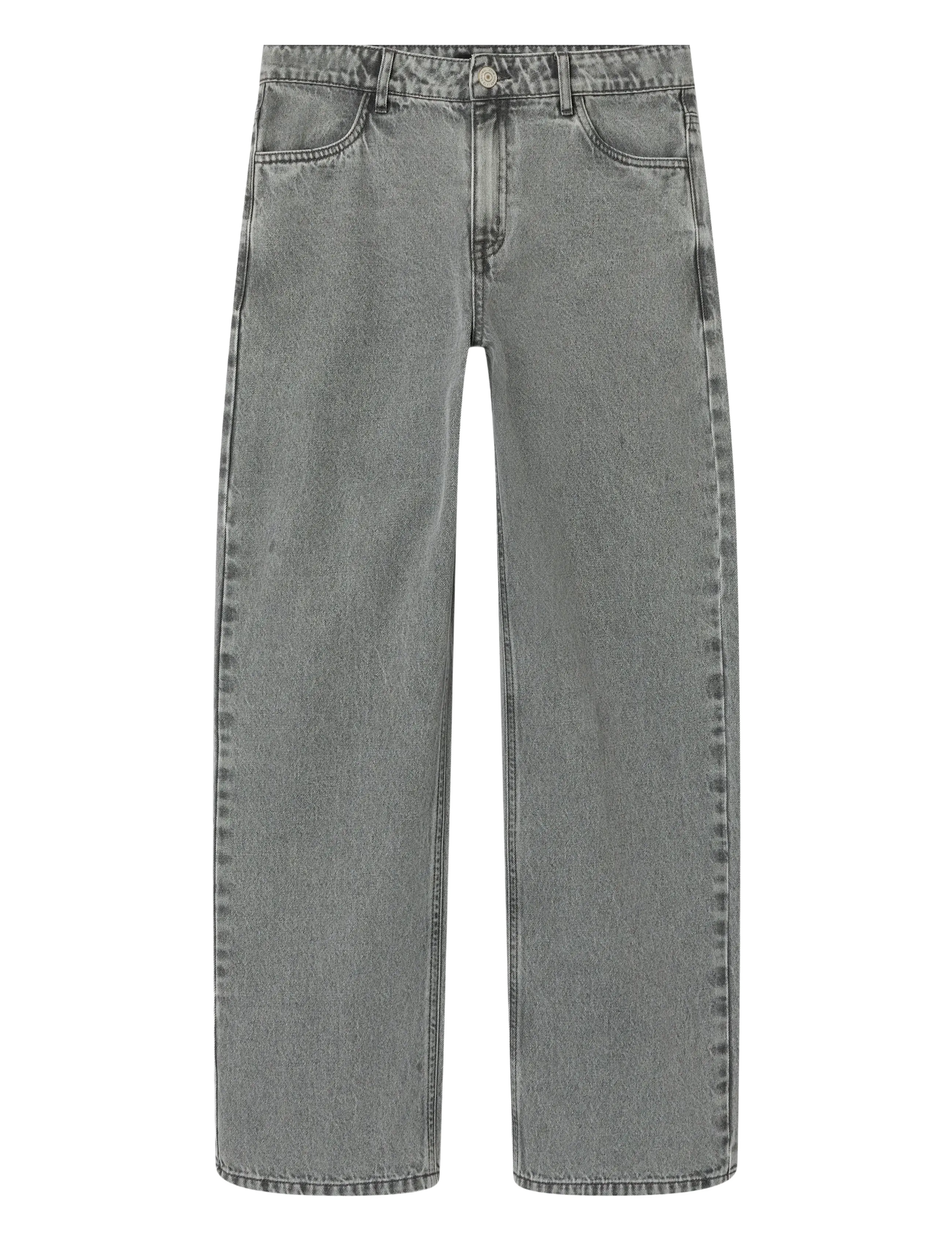 NLMKIZZA DNM LOOSE PANT NOOS - LIGHT GREY DENIM