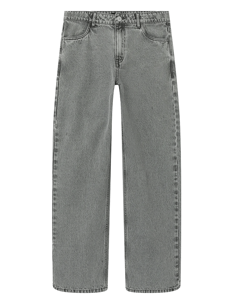LMTD - NLMKIZZA DNM LOOSE PANT NOOS - alt laienevad teksad - light grey denim - 0