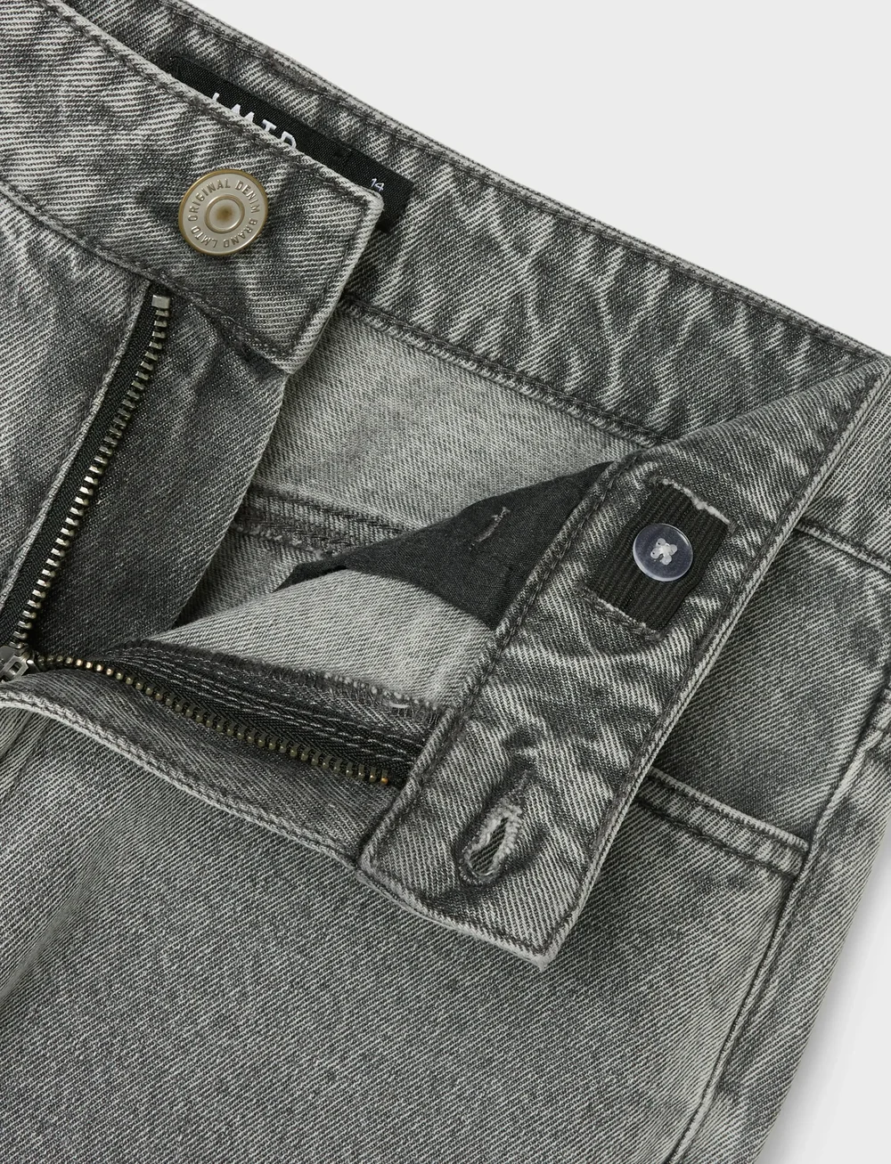 LMTD - NLMKIZZA DNM LOOSE PANT NOOS - loose jeans - light grey denim - 2