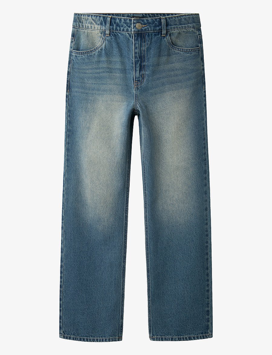 LMTD - NLMKIZZA DNM LOOSE PANT NOOS - loose jeans - medium blue denim - 0