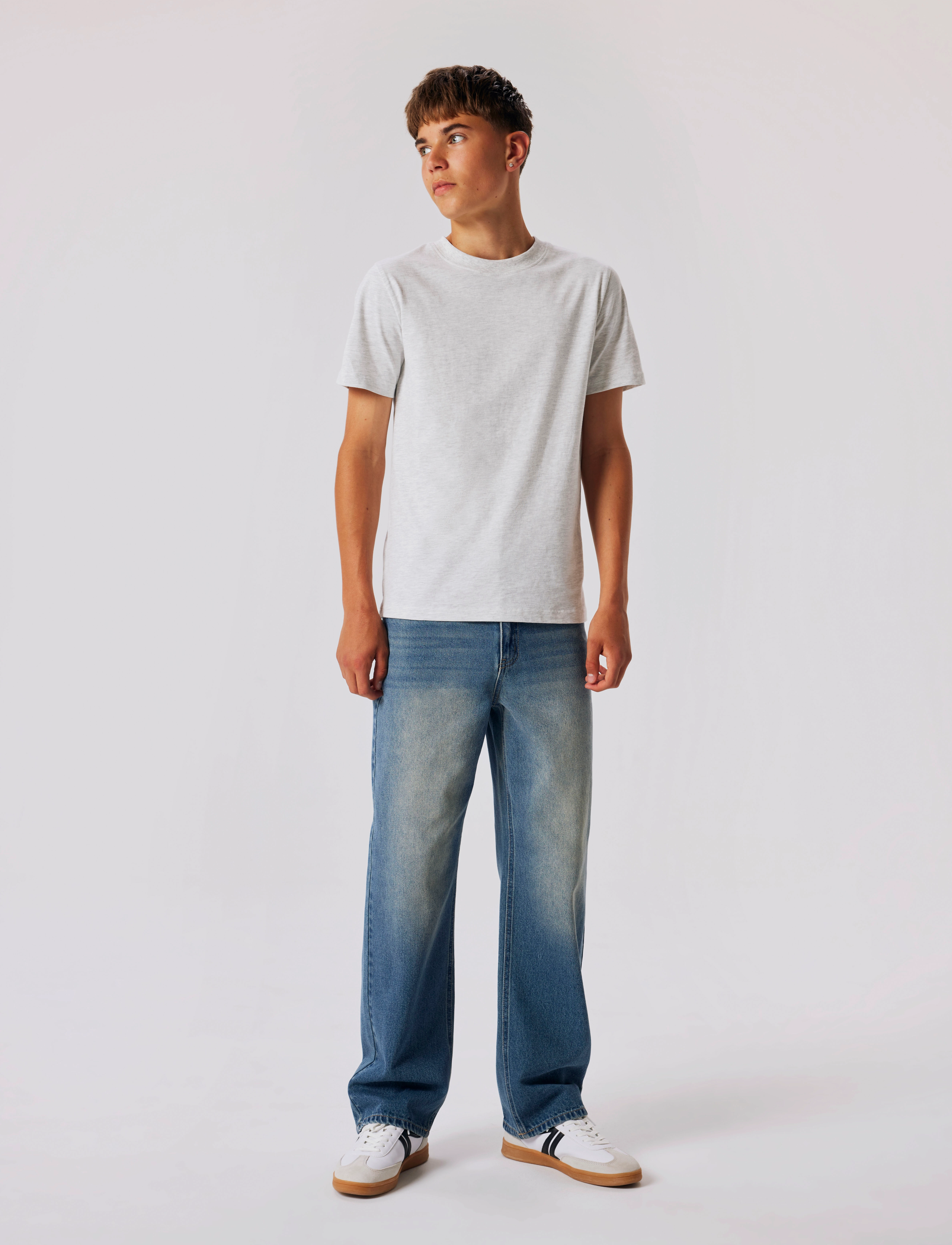 LMTD - NLMKIZZA DNM LOOSE PANT NOOS - loose jeans - medium blue denim - 2