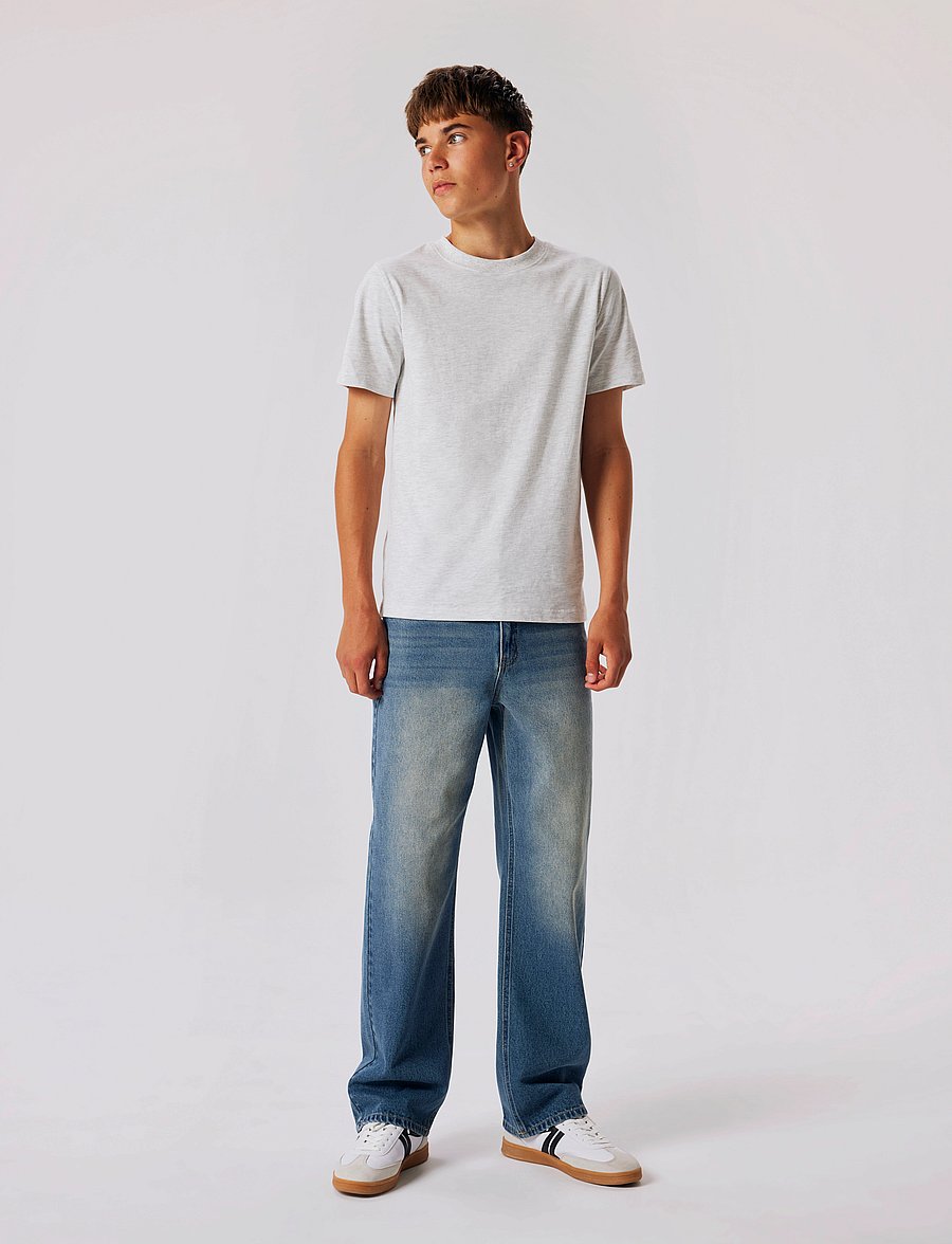 LMTD - NLMKIZZA DNM LOOSE PANT NOOS - loose jeans - medium blue denim - 2