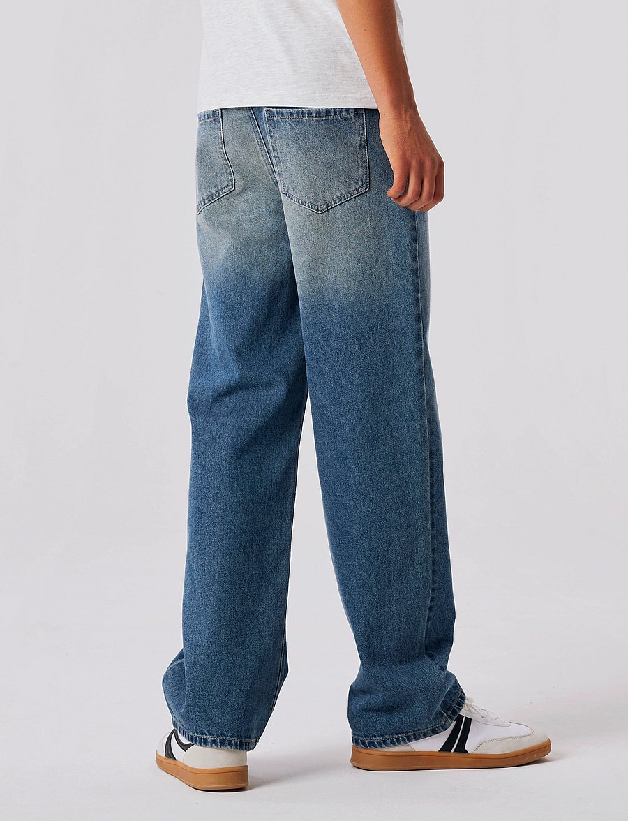 LMTD - NLMKIZZA DNM LOOSE PANT NOOS - loose jeans - medium blue denim - 3