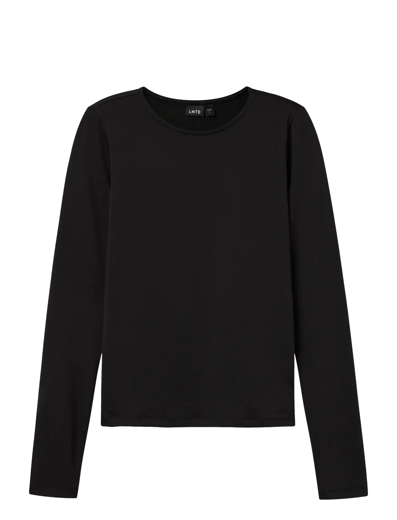 LMTD NLFDINCI LS SHORT S TOP NOOS - Basplagg - BLACK / black