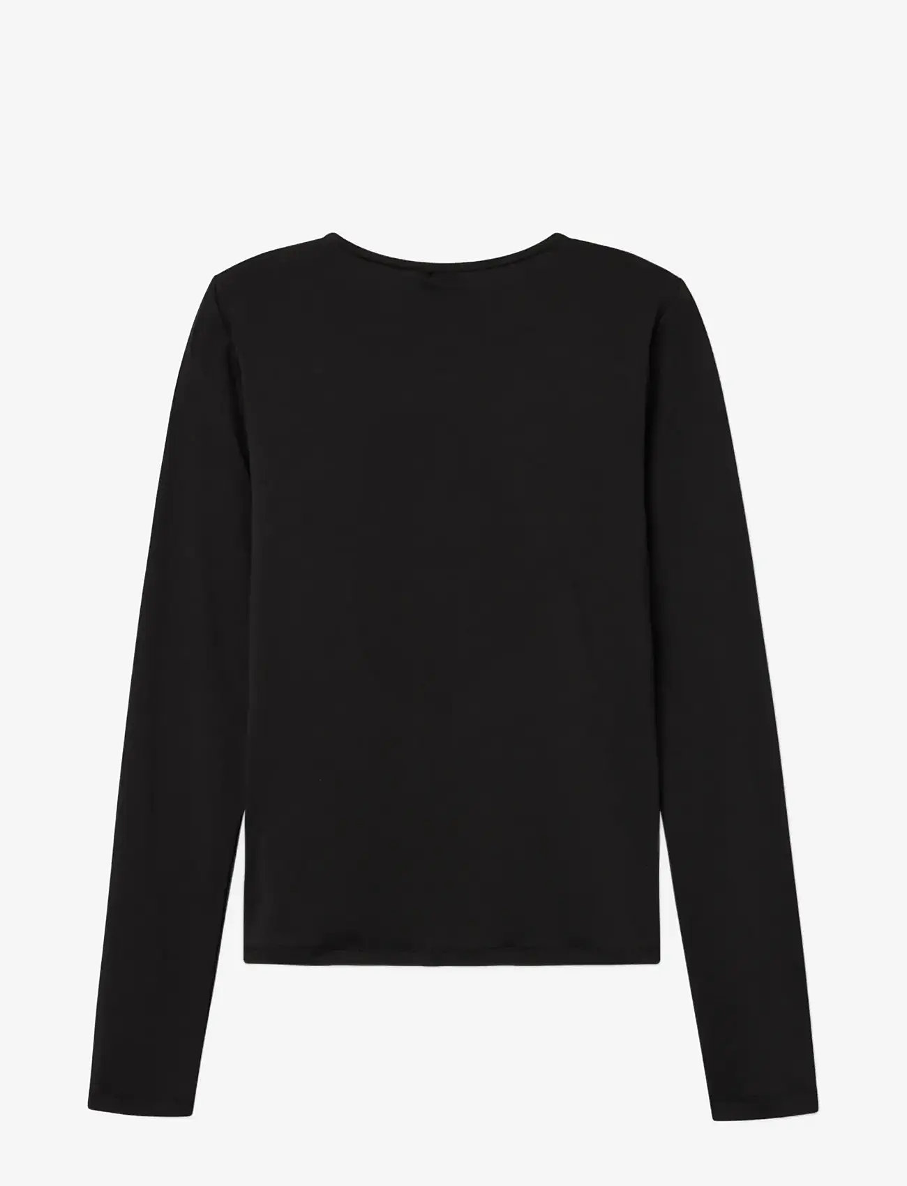 LMTD - NLFDINCI LS SHORT S TOP NOOS - langärmelig - black - 1