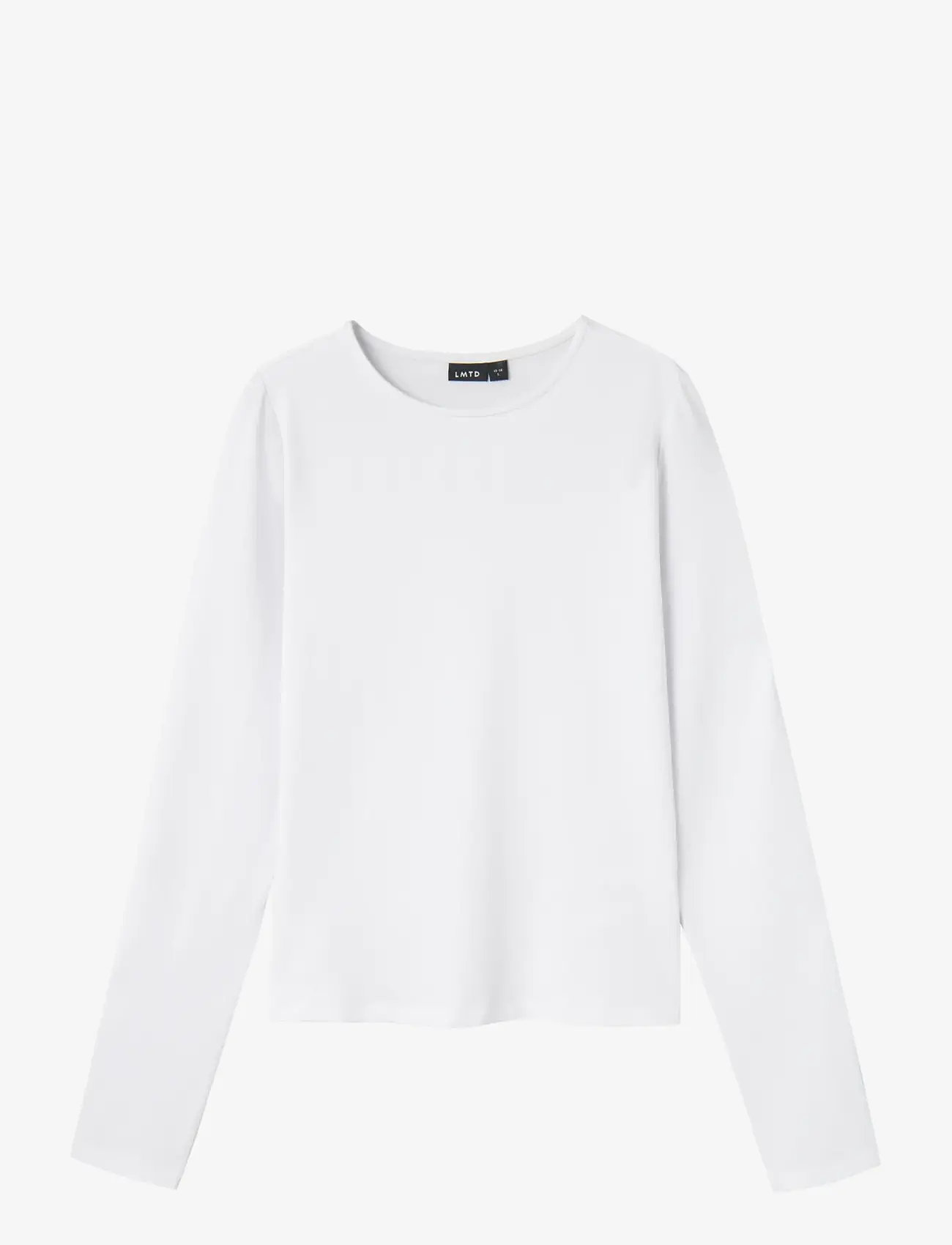 LMTD - NLFDINCI LS SHORT S TOP NOOS - langärmelig - bright white - 0