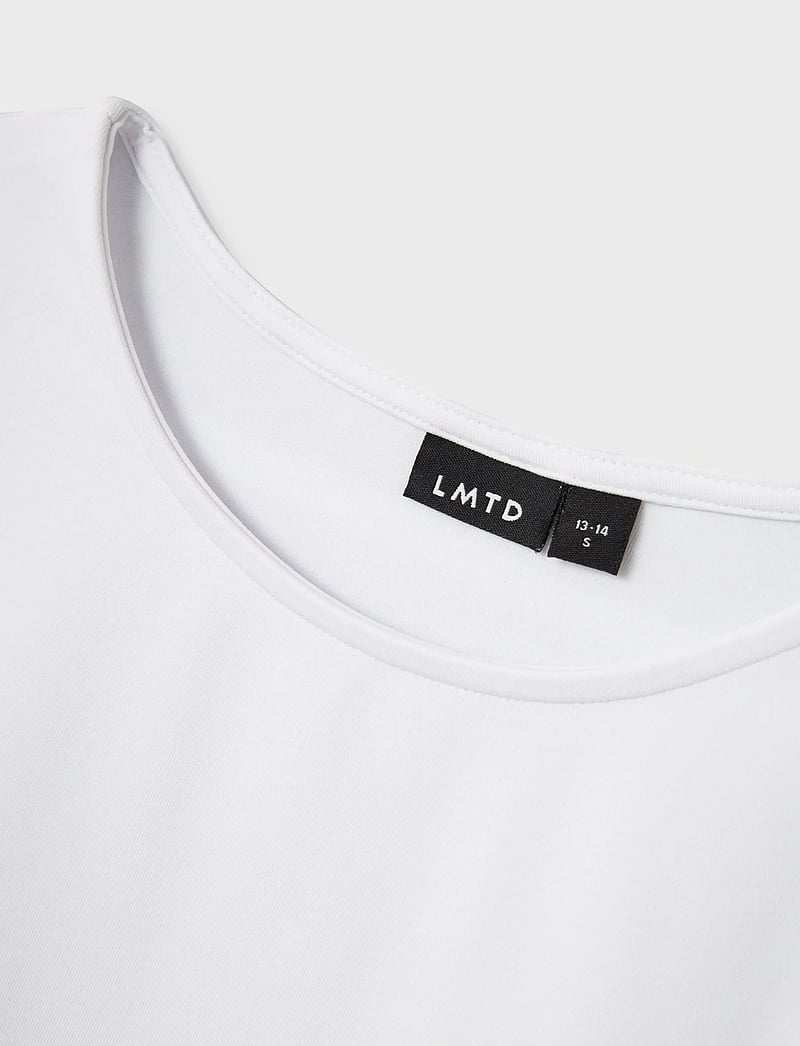 LMTD - NLFDINCI LS SHORT S TOP NOOS - marškinėliai ilgomis rankovėmis - bright white - 3