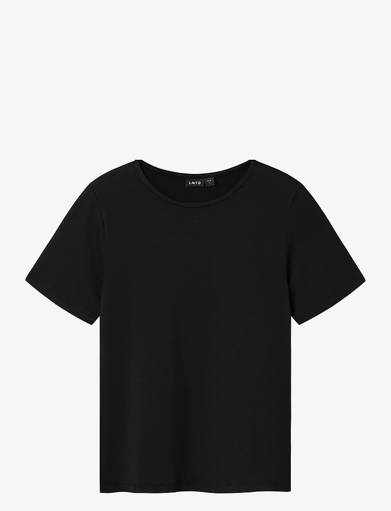 LMTD - NLFDINCI SS SHORT S TOP NOOS - kortærmede t-shirts - black - 0