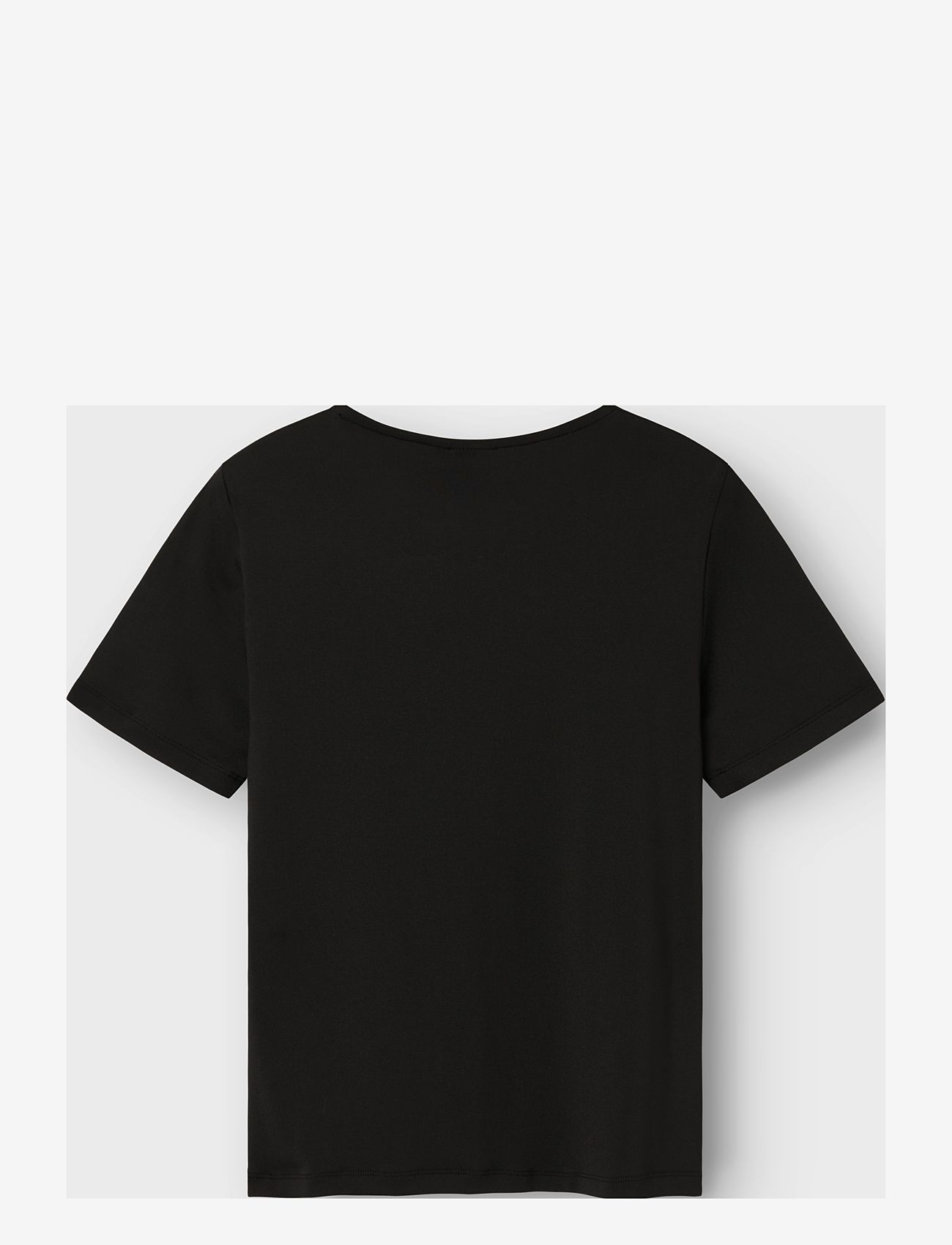 LMTD - NLFDINCI SS SHORT S TOP NOOS - kortærmede t-shirts - black - 1