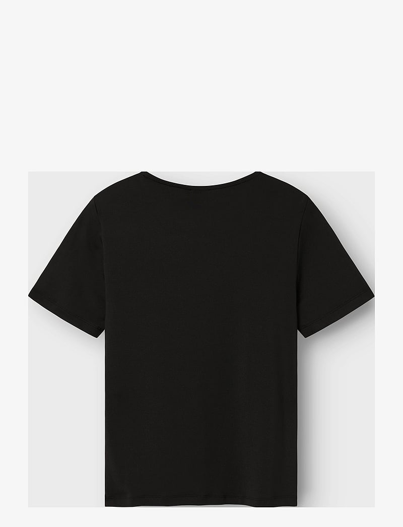 LMTD - NLFDINCI SS SHORT S TOP NOOS - kurzärmelige - black - 1