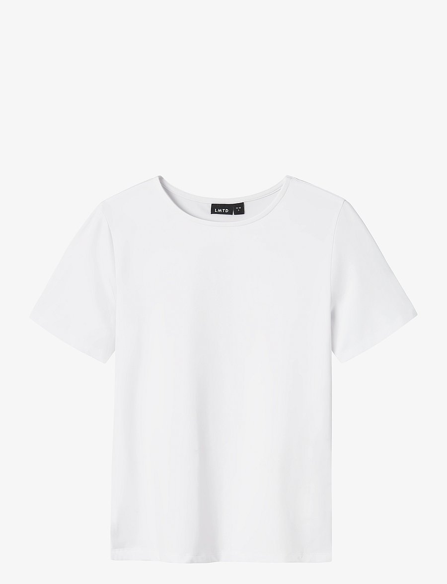 LMTD - NLFDINCI SS SHORT S TOP NOOS - kurzärmelige - bright white - 0